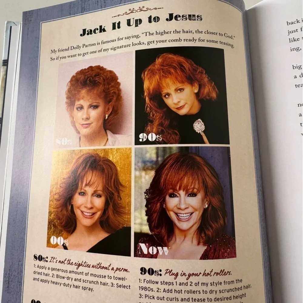 Amazon Reba McEntire Autographed Not That Fancy Cookbook
